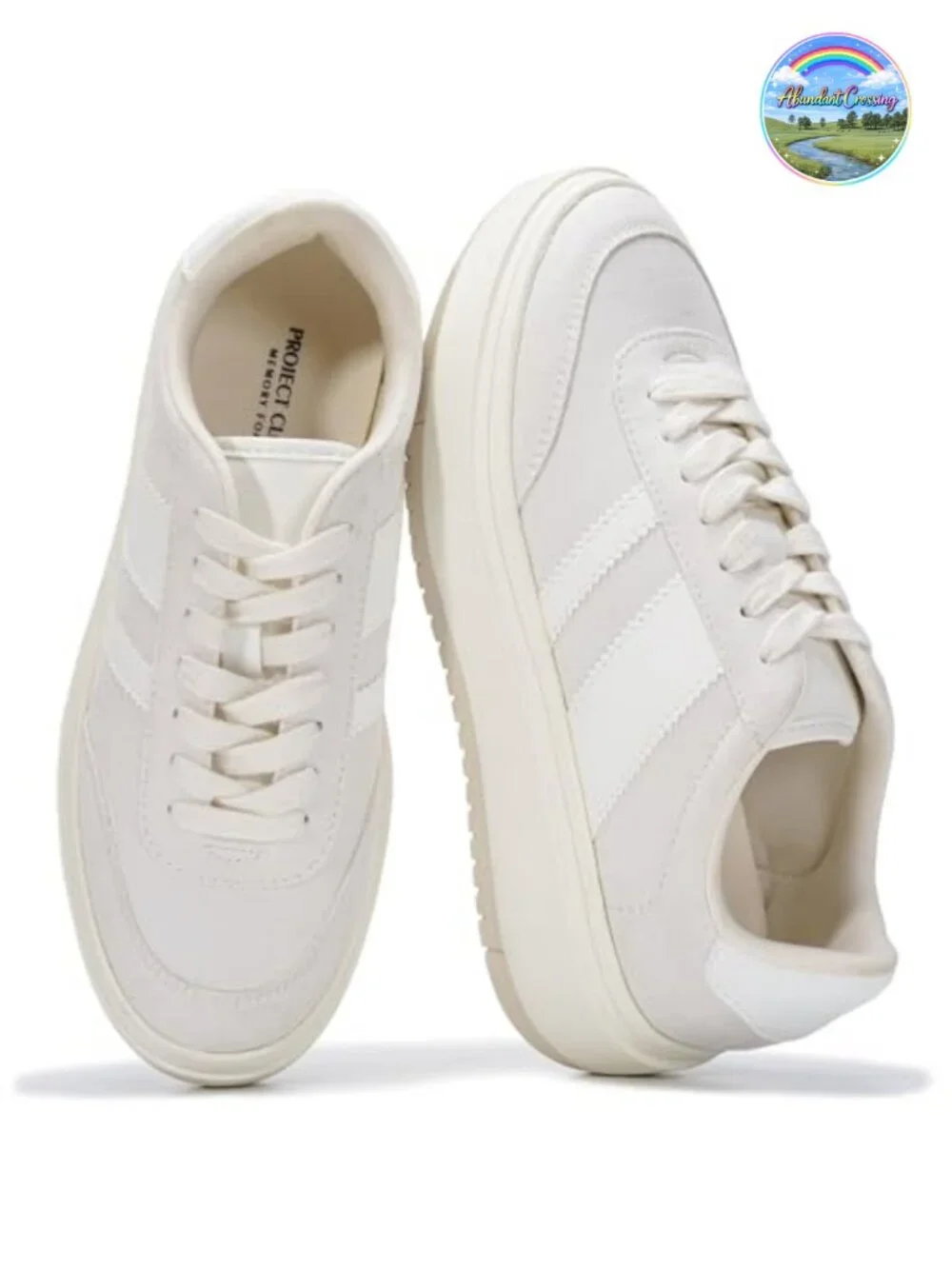 Women's Platform Fashion Sneakers with Cushioned Insole